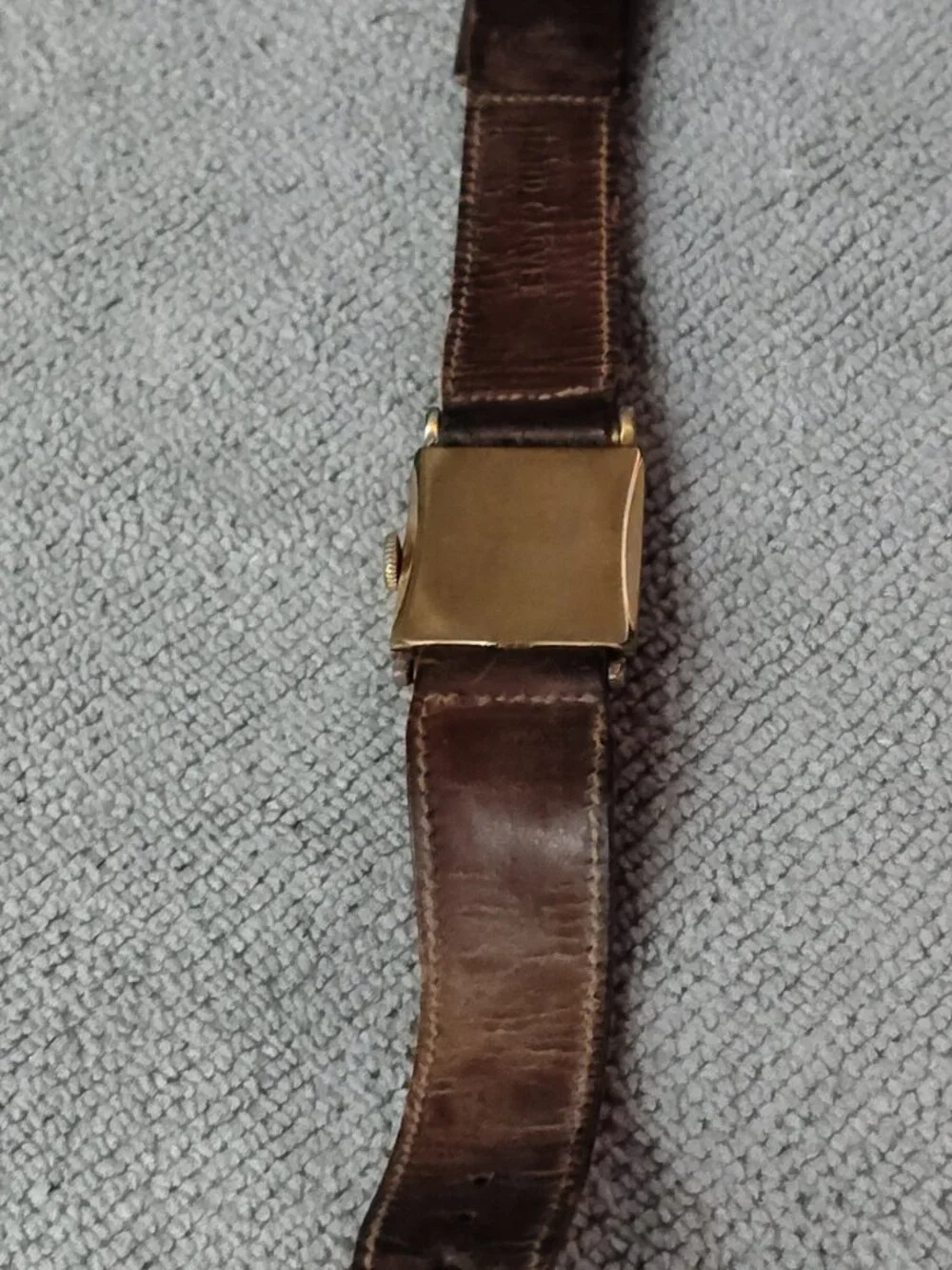 10k Gold Filled ​Vintage Working Girard Perregaux Tank Watch Manual Wind